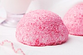 Pink Snowball (Coconut Marshmallow Snack Cake)
