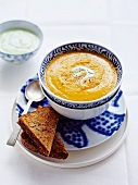 Savoury lentil soup