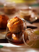 Rum babas with coffee