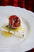 Blue Cheese with Fig and Honey
