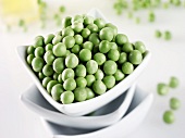 A bowl of fresh peas