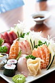 Sushi-Sashimi-Platte