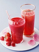 Cold berry drinks