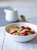 Müsli mit getrockneten Beeren