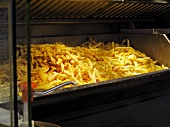 Chips in a fast food shop