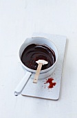 Chocolate sauce with chilli
