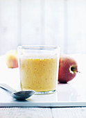A seabuckthorn and apple smoothie