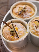 Rice souffle with oriental spices