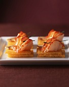 Lobster canapes