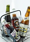 Verschiedene Bierflaschen aus Dänemark