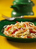Rice noodles with vegetables (Thailand)
