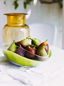 Fresh figs in a dish