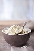 A bowl of cottage cheese