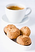 Amaretti e caffè (espresso and almond biscuits, Italy)