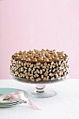 Chocolate-meringue tart
