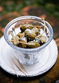 Salted capers