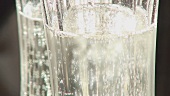 Champagner in zwei Gläsern (Ausschnitt)