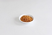 A bowl of khorasan wheat
