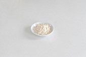 A bowl of spelt flour