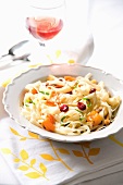 Tagliatelle with dried fruits