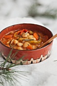 Bob Chorba (Bulgarian bean soup)