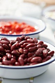 A bowl of kidney beans