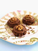 Afghan biscuits with walnuts (New Zealand)