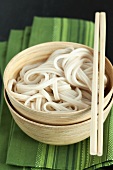Cooked udon noodles (Asia)