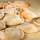 Selbstgemachte Ravioli