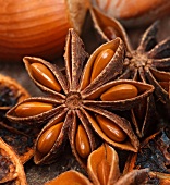 Star anise (close-up)