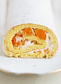 Swiss roll with clementines
