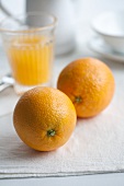 Oranges and orange juice