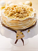 A layered honey cake