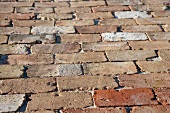 Detail brick driveway