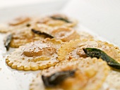 Veal and Sage Ravioli with a Sage Butter Sauce