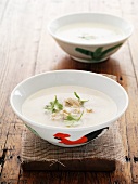 Chicken and coconut soup (Asia)
