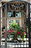 Wrought Iron Front Gate