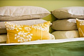 Detail of Bed sheets and Pillows