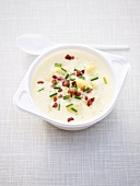 Potato soup with bacon