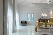 White modern interior