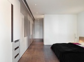 Modern master bedroom