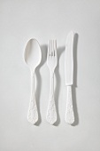 White cutlery