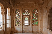 Stained Glass Window in the City Palace