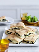 Erbazzone (bread filled with chard, spinach and ricotta, Italy)