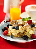 French toast with fresh berries