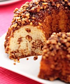 Sour Cream Bundt Cake with Nuts