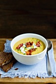 Potato soup with bacon