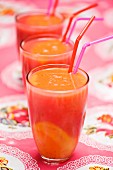 Fruit juice from two different types of fruit
