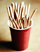 Pencils in a Red Cup