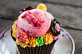 Cupcake for child's birthday